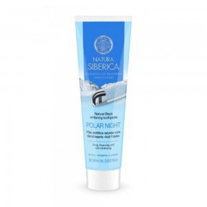 Natura Siberica Natural Black Whitening Toothpaste "Polar Night" Οδοντόκρεμα για Λεύκανση, 100ml