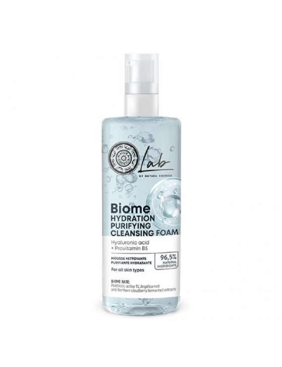 Natura Siberica Biome Hydration Purifying Cleansing Foam Απαλός Αφρός Καθαρισμού, 200ml