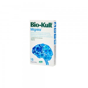 Bio-Kult Migrea Προβιοτική Φόρμουλα που Συμβάλλει στην Ομαλή Λειτουργία των Νεύρων του Εγκεφάλου, 15caps
