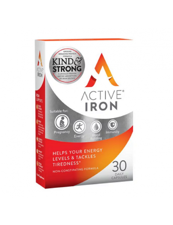 Bionat Active Iron 30 κάψουλες