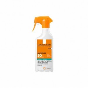 La Roche-Posay Anthelios Family Spray Spf50+ Αντηλιακό Γαλάκτωμα Προσώπου, Σώματος Πολύ Υψηλής Προστασίας  Χωρίς Άρωμα 300ml