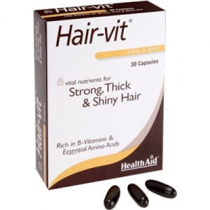 Health Aid HairVit  Strong, Thick & Shiny Hair 30caps